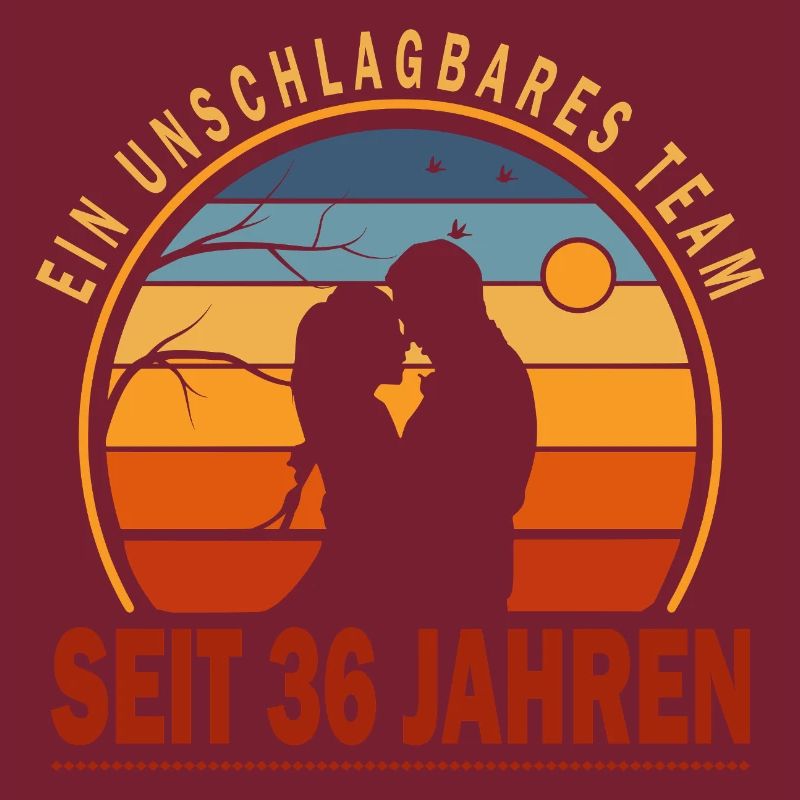 36 Jahre Beziehung Geschenk Ehemann Ehefrau