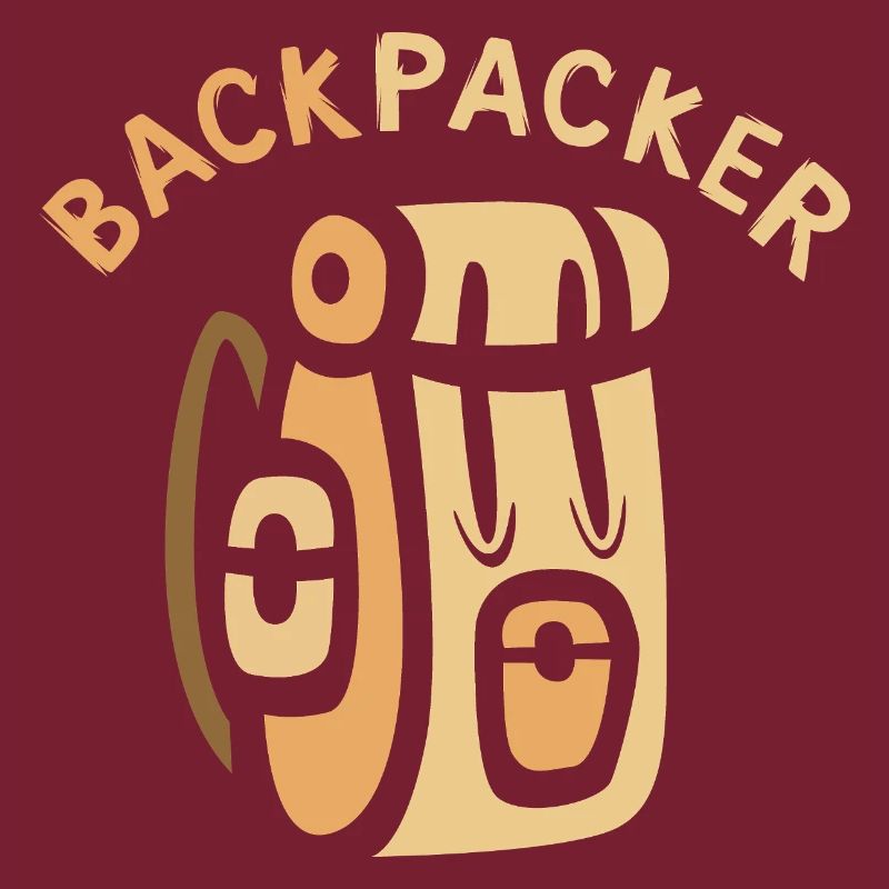 Backpacker Comic Rucksack Design