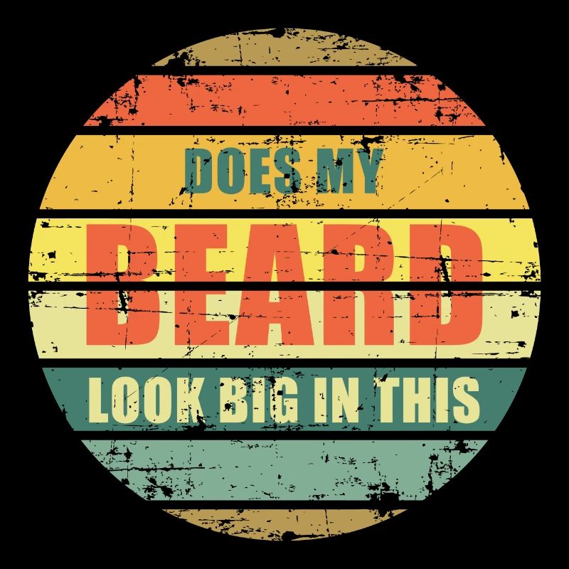 Sieht mein Bart darin groß aus?