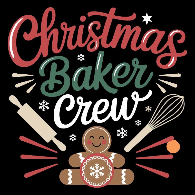  Christmas Baker Crew Weihnachtsbäcker Team