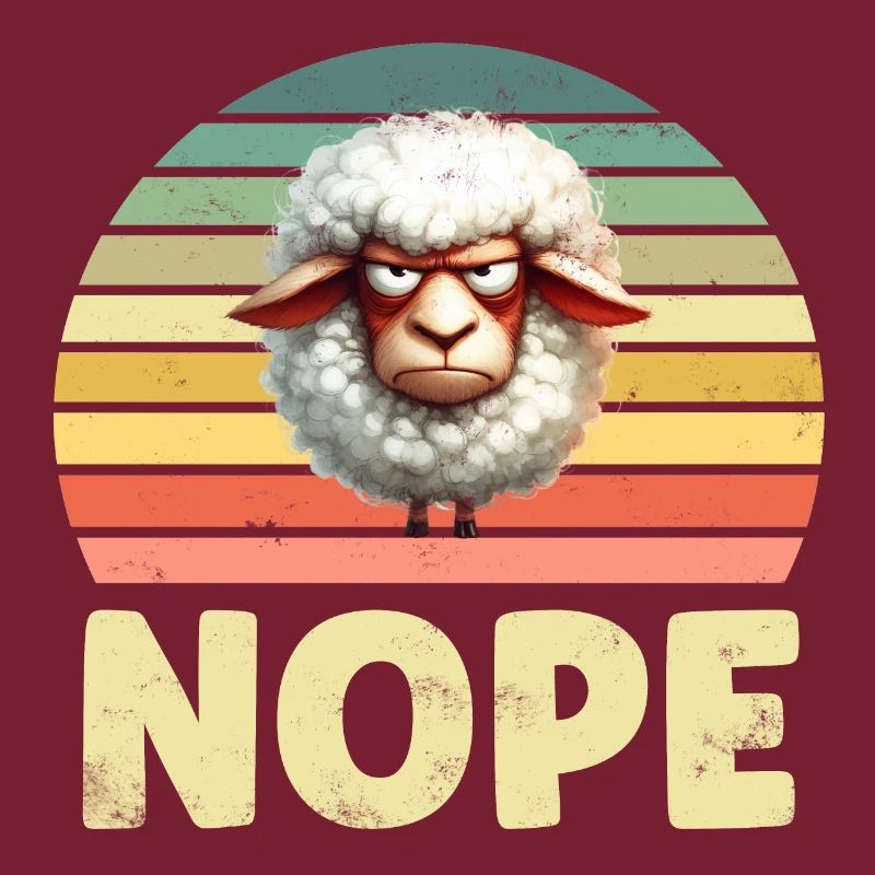 Funny Sheep