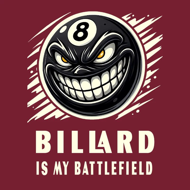Le billard est mon champ de bataille