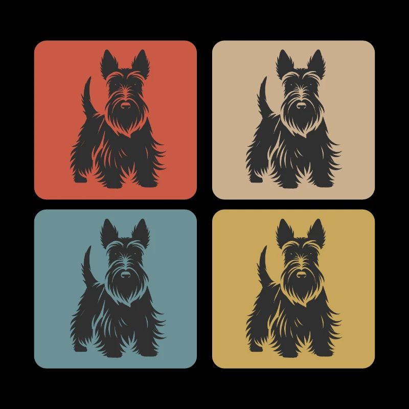 Scottish Terrier Vintage Design