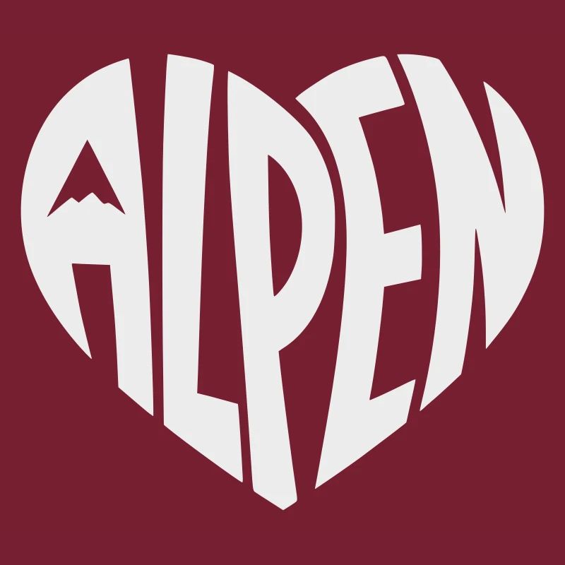 Alpine Heart Design - Couleur de design variable