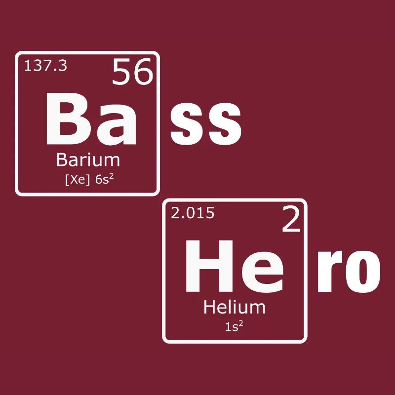 Bass Hero PSE Periodic Table Elements Nerd