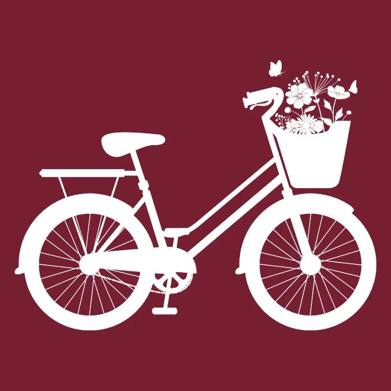 Blumen-Fahrrad-Geschenkidee