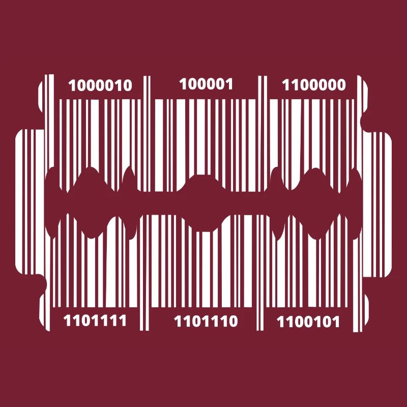 Rasierklinge mit Code