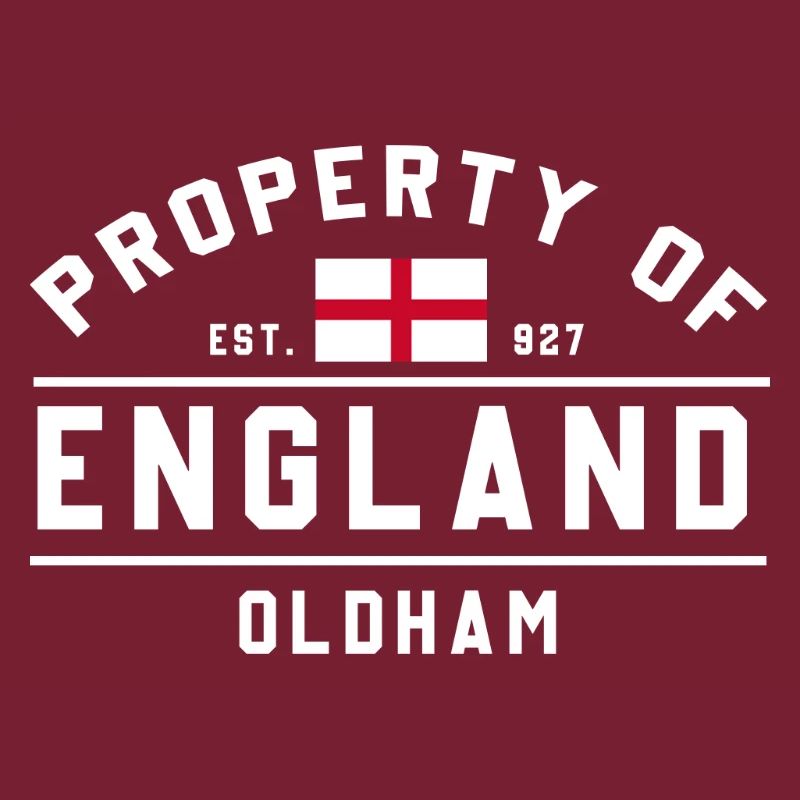 Propriété de l’Angleterre Drapeau d’Oldham