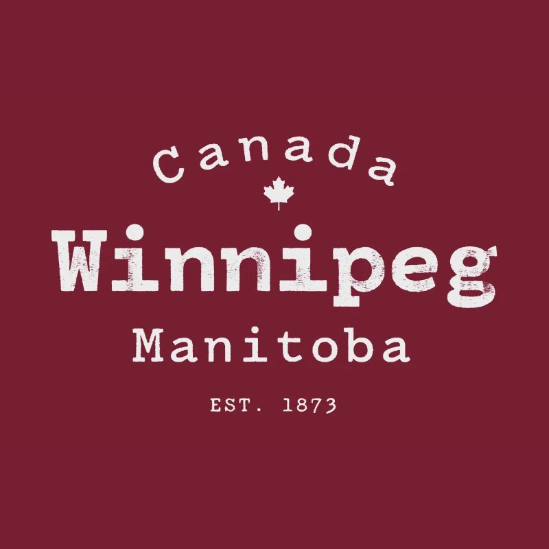 Winnipeg Manitoba Retro Logo