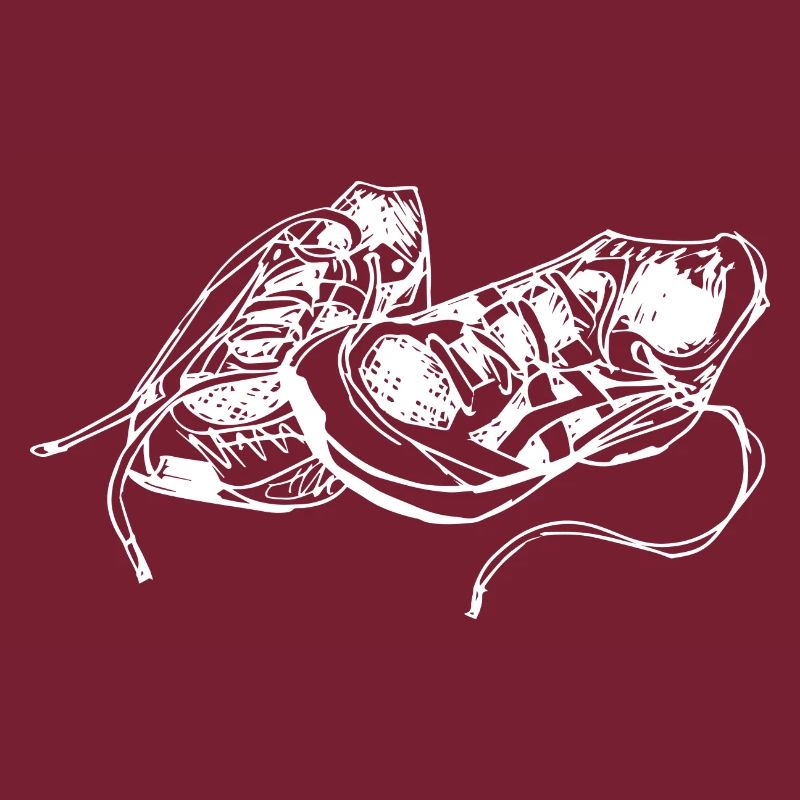 Hand Drawn Sneaker Sketch