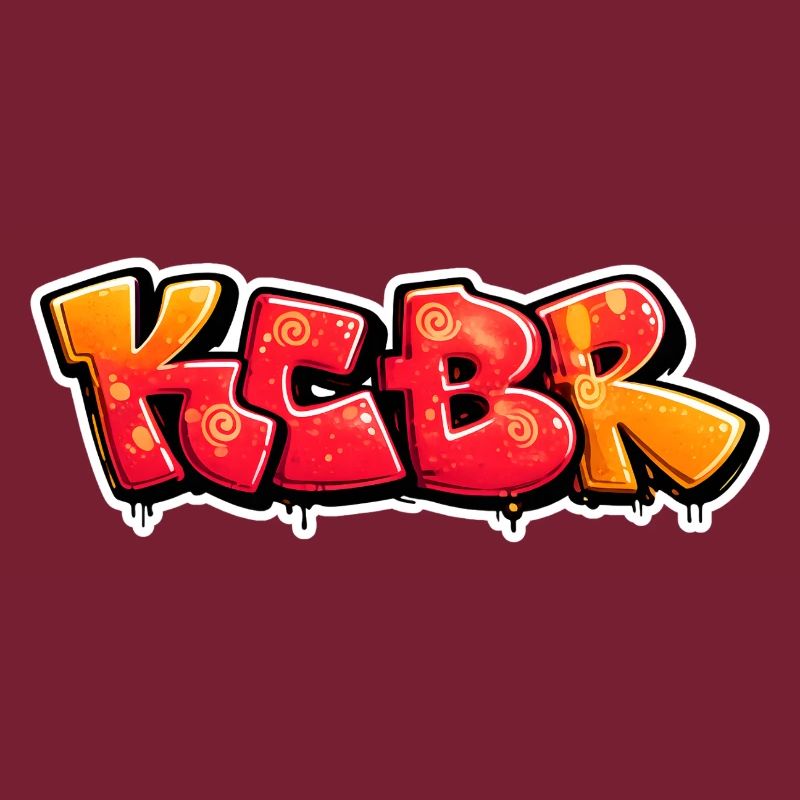KCBR Graffiti Burst Design