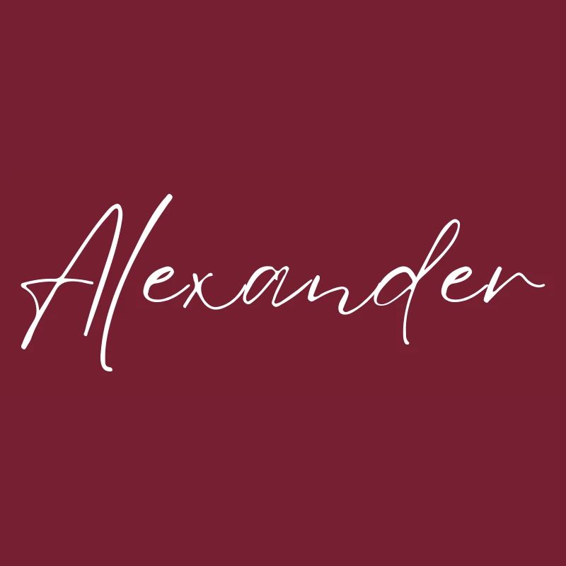 Alexander Nom avec un prénom de garçon Garçon Naissance Bébé