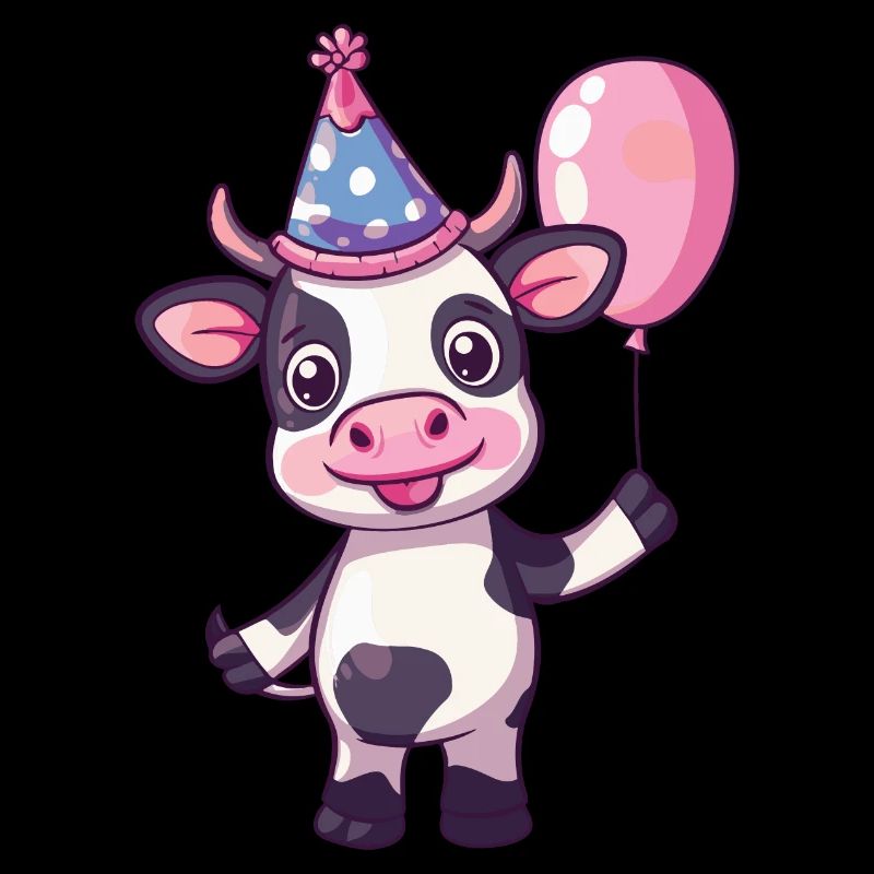 Kuh Geburtstag Comic