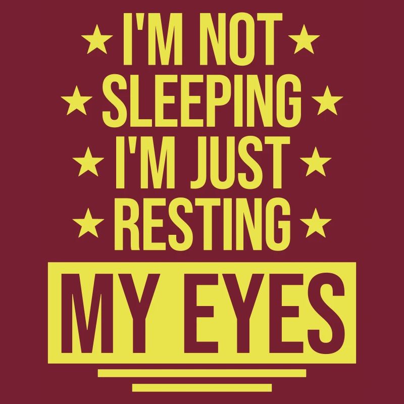 im not sleeping quote