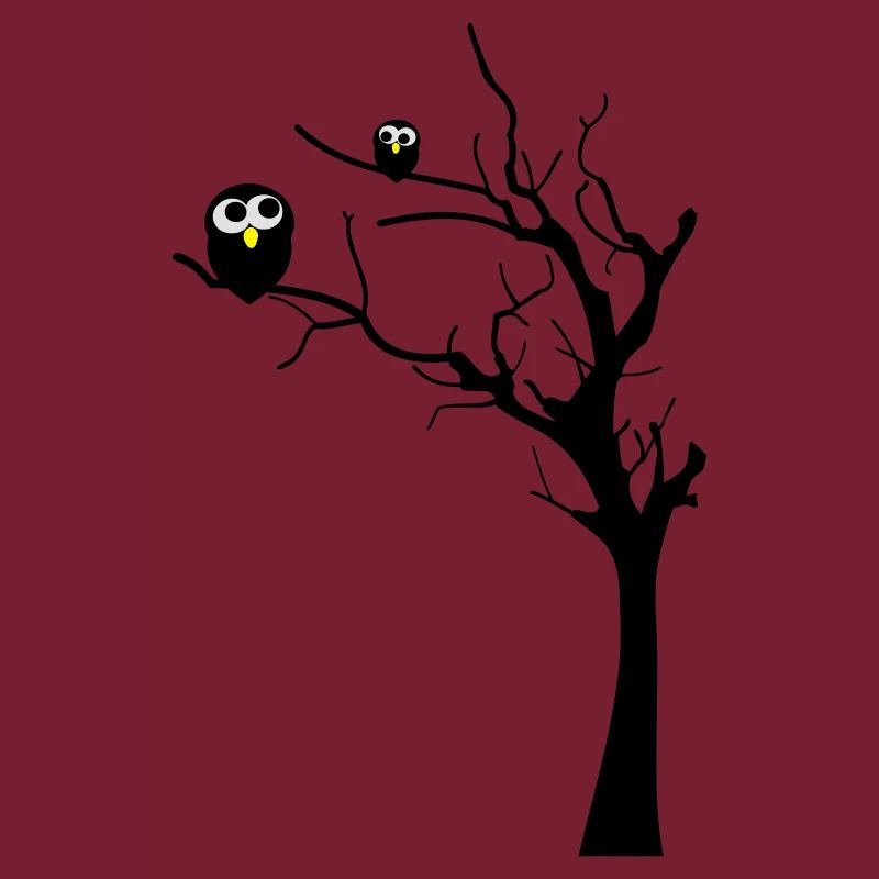 Owls on a tree