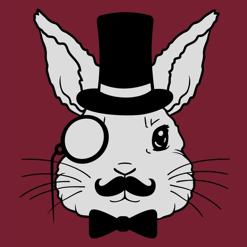 Sir Rabbit Monocle Cylinder