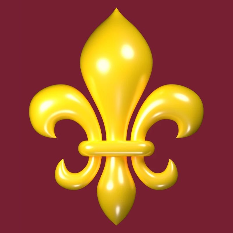 Fleur de Lys jaune