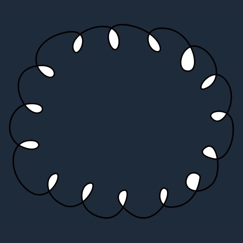 Squiggle speech bubble