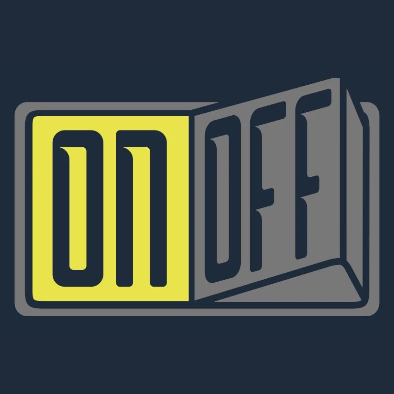 switch on off switch button off