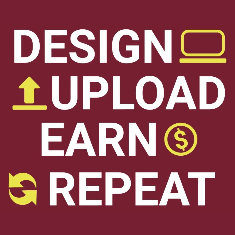 design upload earn repeat