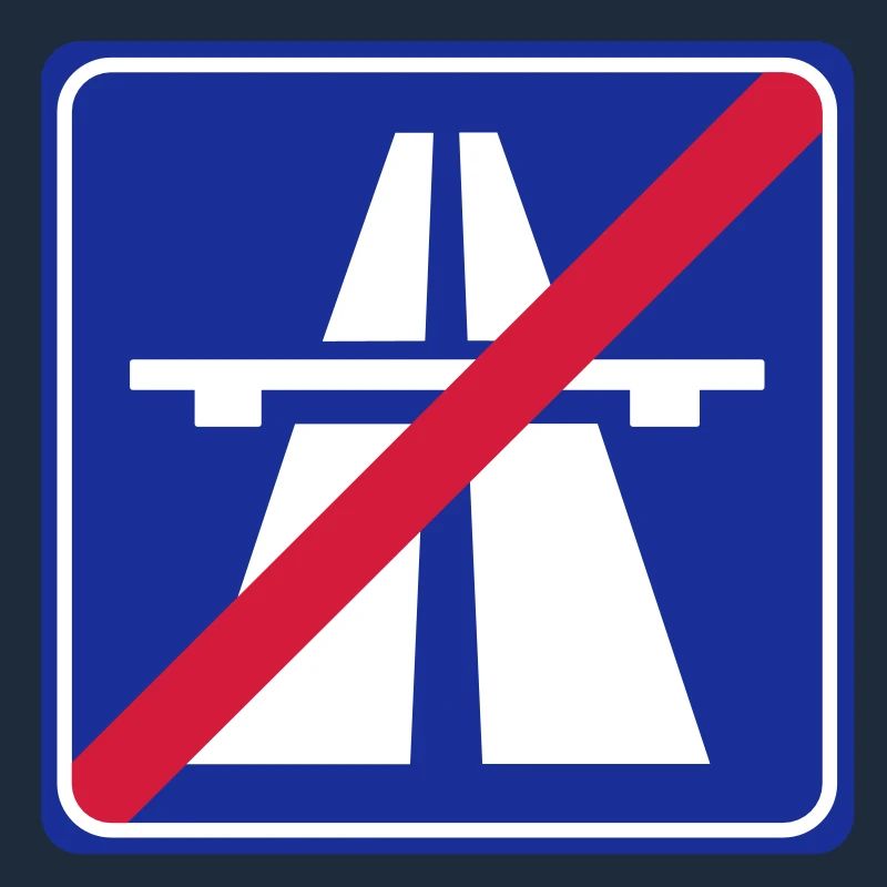 Fin de l'autoroute