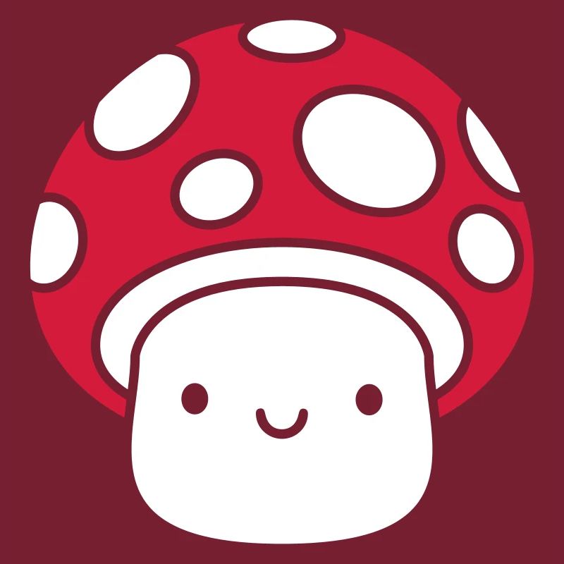 Kleiner süßer Pilz