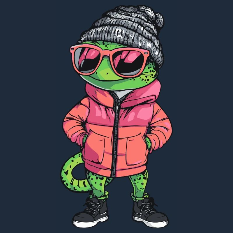Lizard Winter Comic