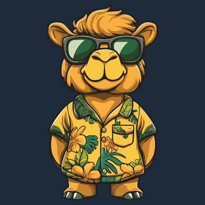 Kamel Comic Cool Sommer