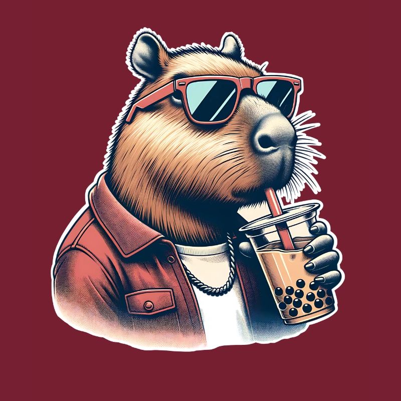 Capybara Bubble Tea