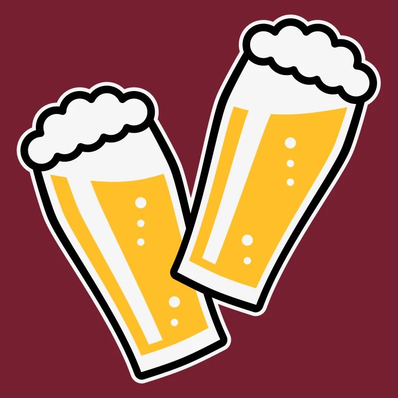 2 Biergläser Stoßen An (Bier / Willibecher / 3C)