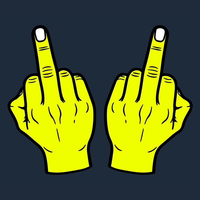 Mittelfinger Hand