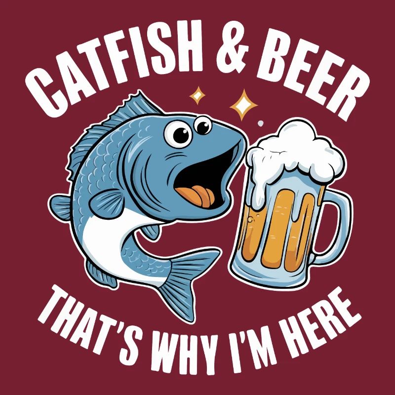 Du poisson-chat et de la bière, c’est pour ça que je suis là