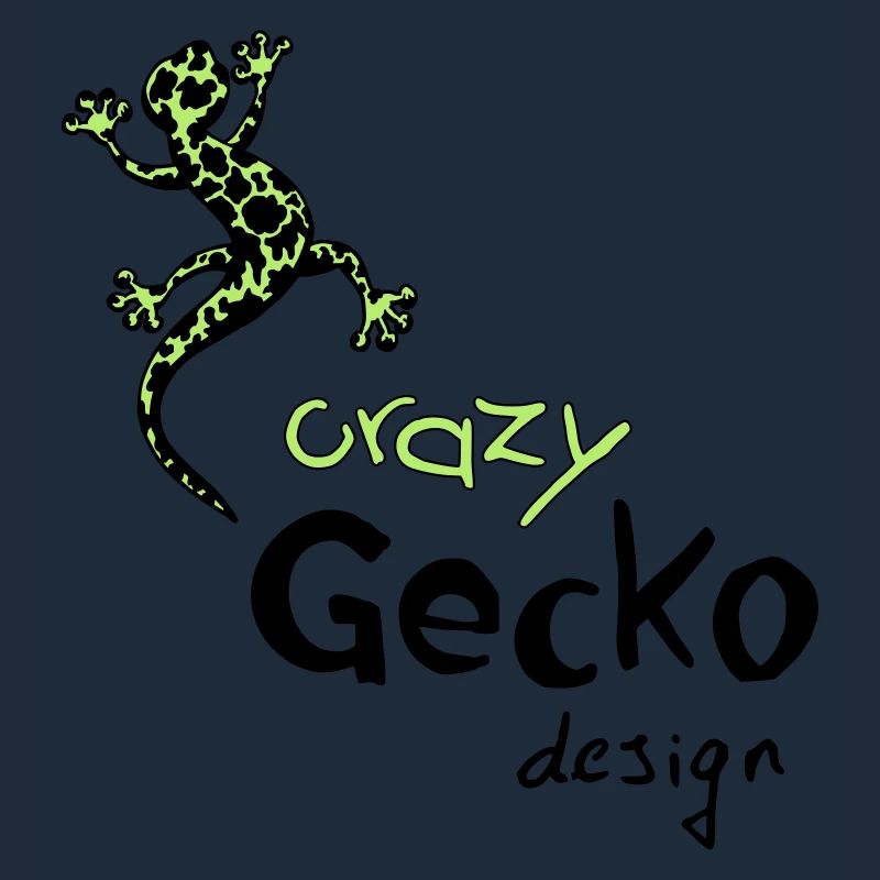 Cool gecko illustration
