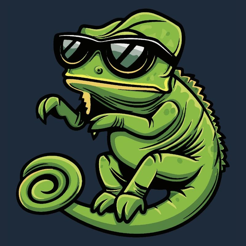 Chameleon Cool Comic