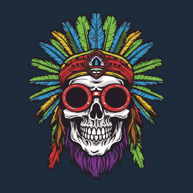Apache Skull Indian