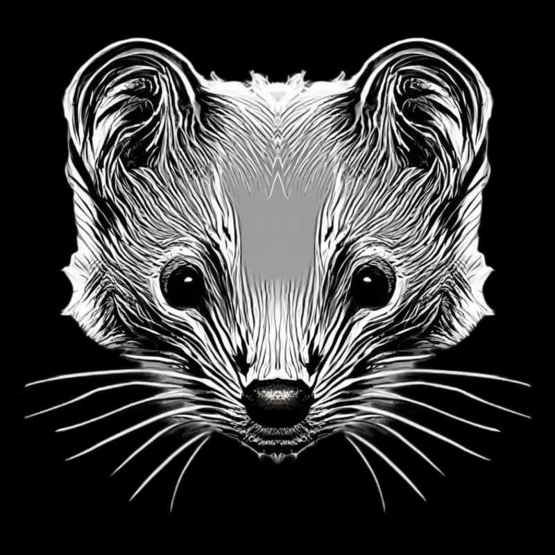 STYLIZED MARTEN HEAD