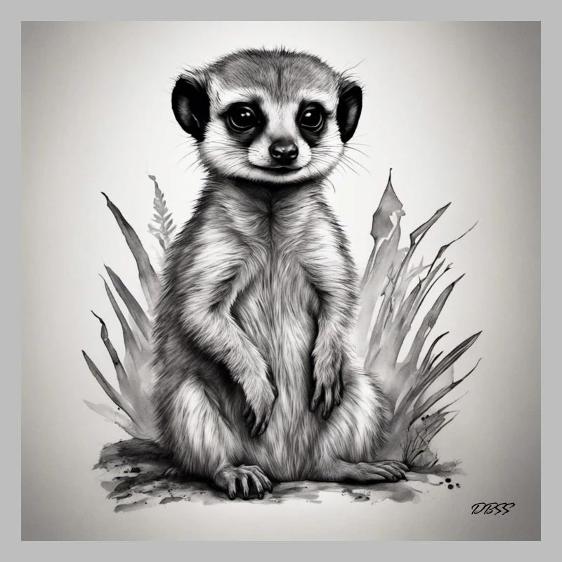 Baby-Erdmännchen