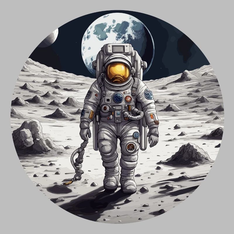 Astronaute / Espace / Vaisseau spatial / Lune / Espace