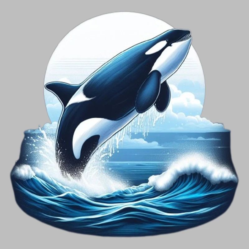 Blauer Orca