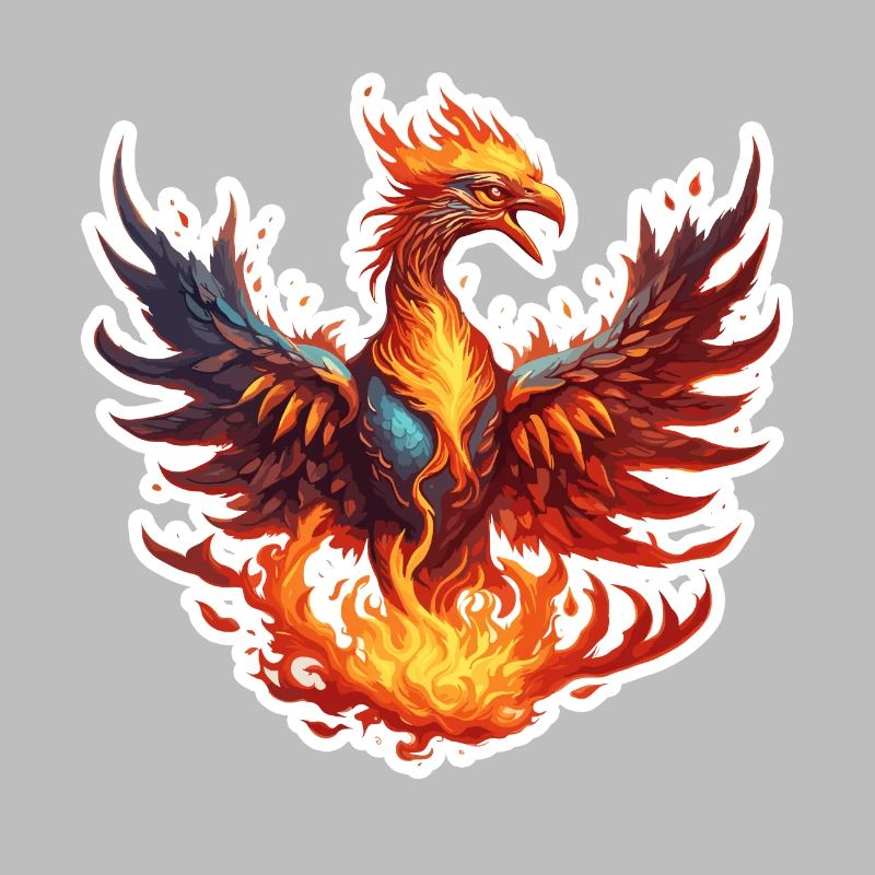 Phoenix / Bird / Animal / Mythical Creature / Fire