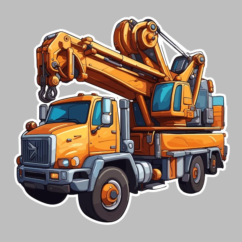 Kran / Baustelle / Seilwinde / Kransystem