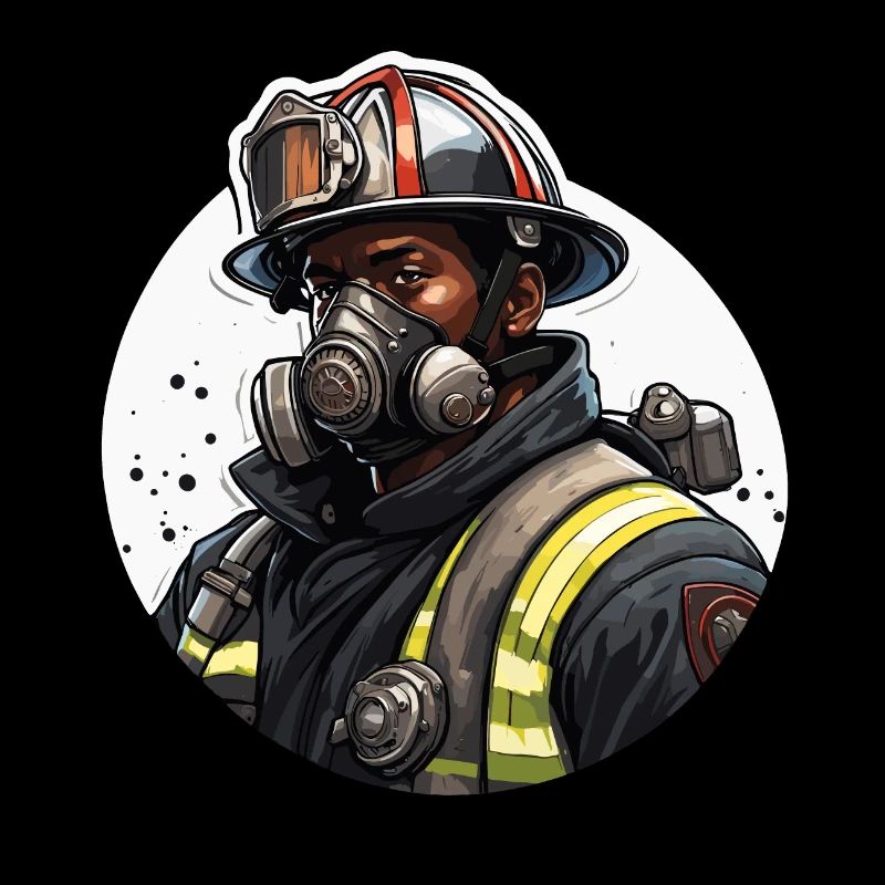 Firefighter / Fire / Fire / Extinguish / Hero