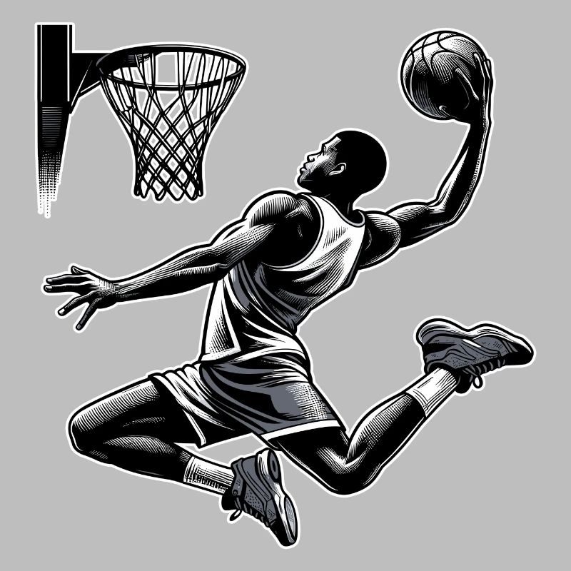Basketball Dunking Geschenk