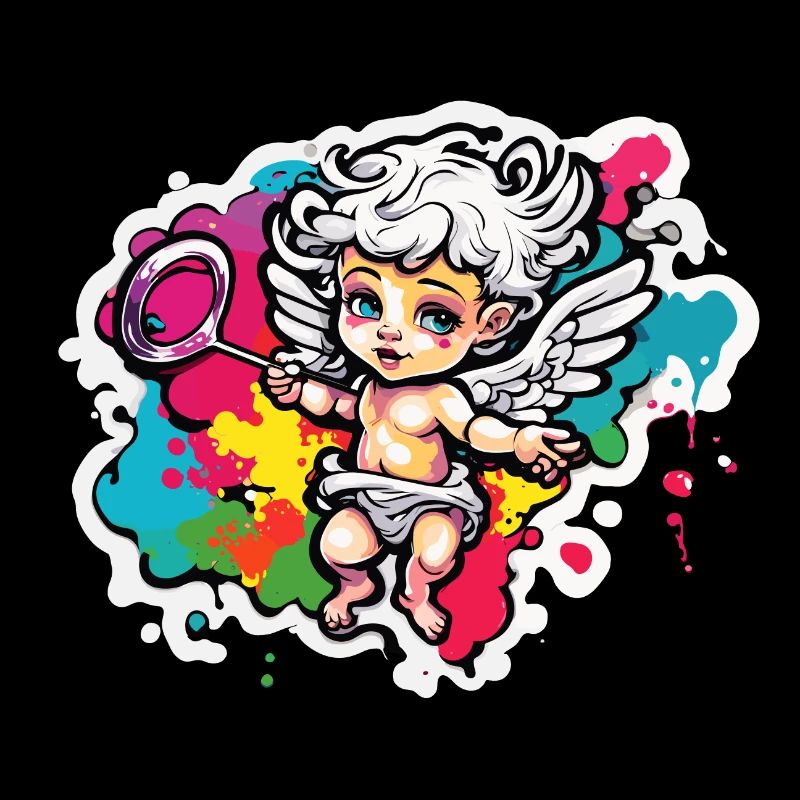 Cupidon / Amour / Flèche / Coeur / Saint Valentin