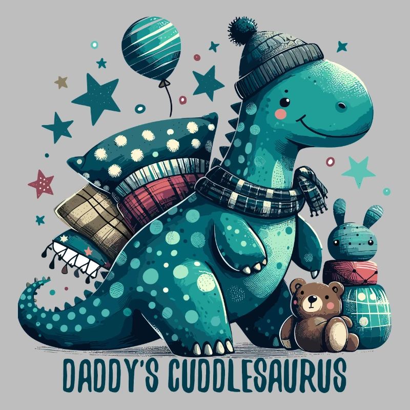 Daddy’s Cuddlesaurus Kuschel-Dinosaurier Geschenk