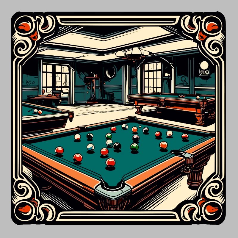 Billard / Boule de billard / 8 boules / billard / Kö