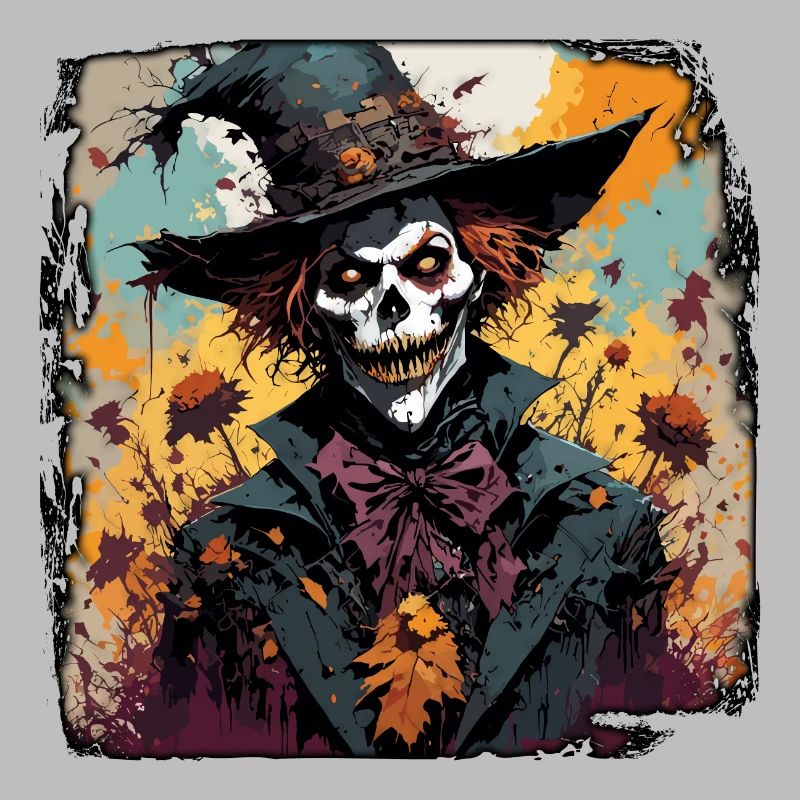 Vogelscheuche / Erntehelfer / Maisfeld / Feld