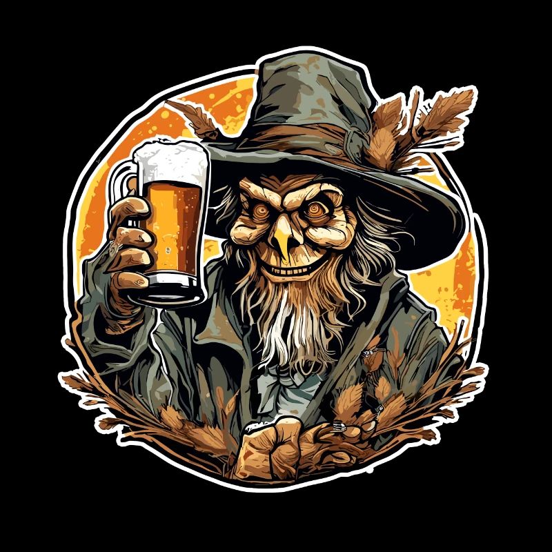 Vogelscheuche / Erntehelfer / Maisfeld / Feld