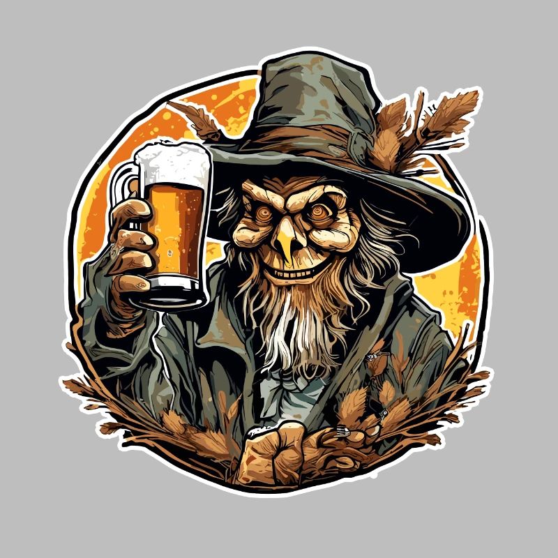 Scarecrow / Harvest Worker / Corn Field / Field