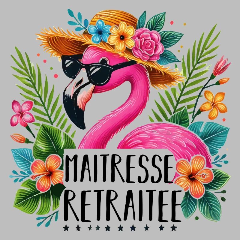 Maîtresse d' école retraitée cadeau de retraite